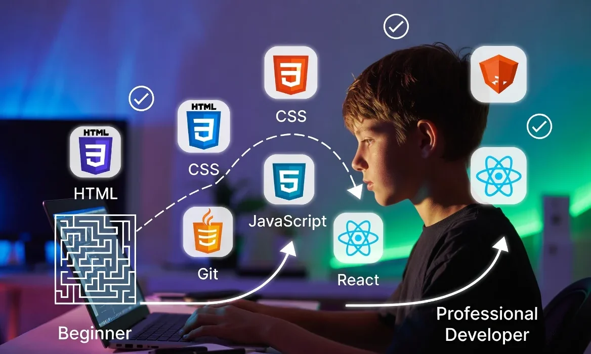 Cómo aprender desarrollo web desde cero sin perderse en el camino