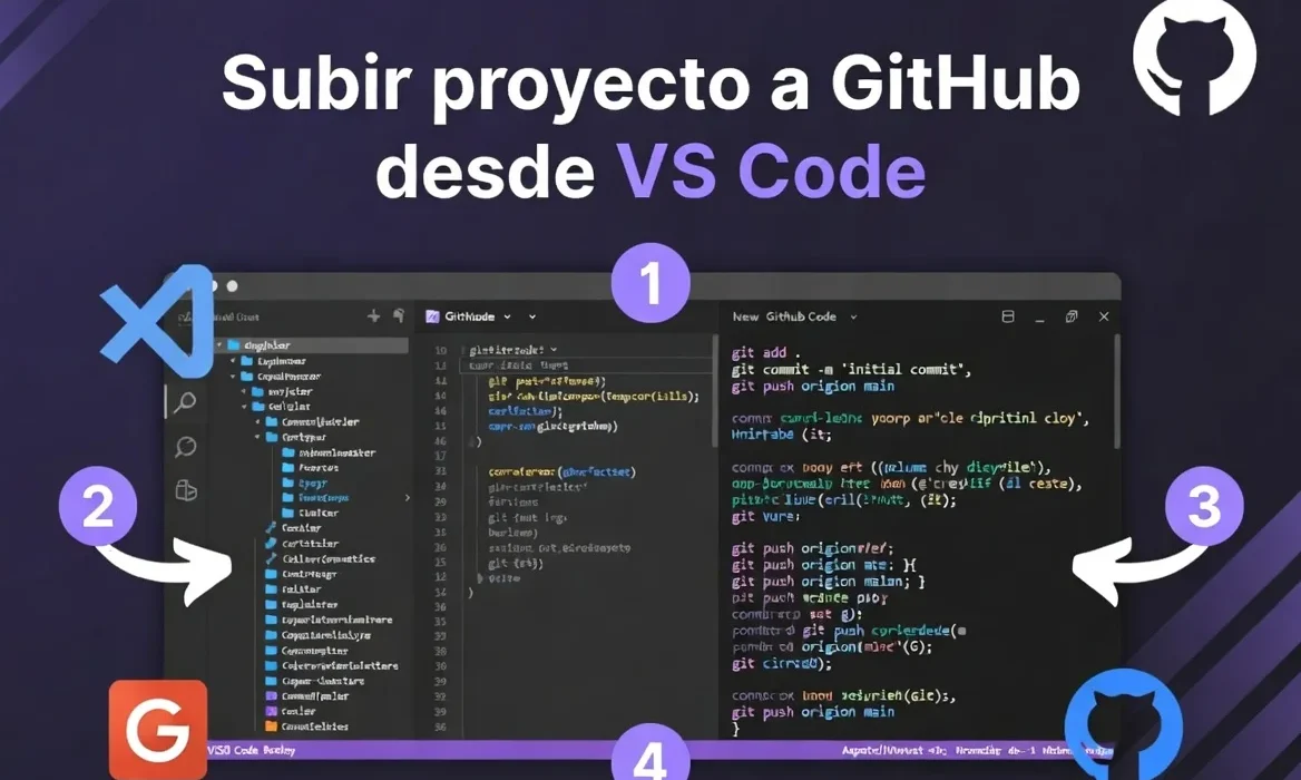 Cómo subir un proyecto a GitHub desde Visual Studio Code