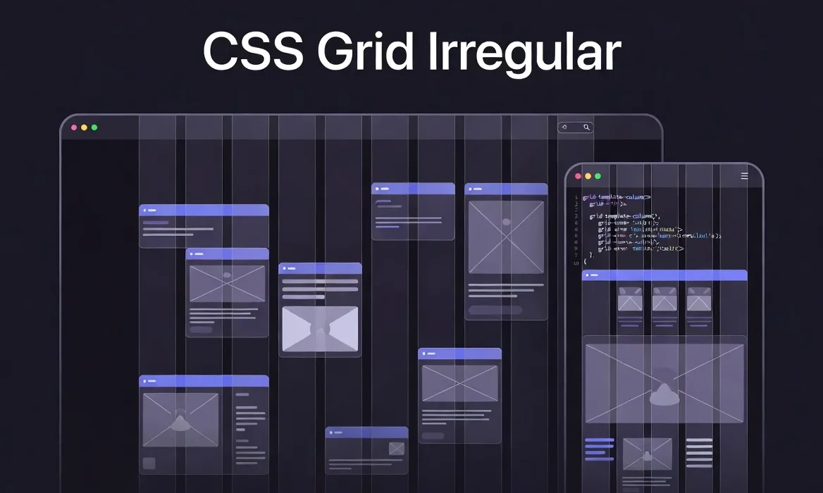 CSS Grid irregular: cómo crear layouts avanzados y responsive