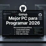 Qué PC comprar para programar en 2026: requisitos recomendados
