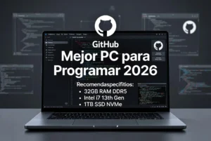 Qué PC comprar para programar en 2026: requisitos recomendados