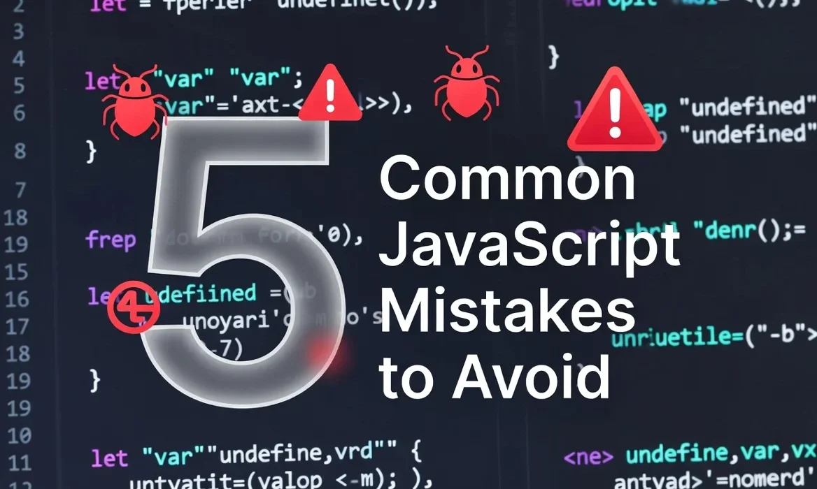 5 errores comunes en JavaScript que debes evitar