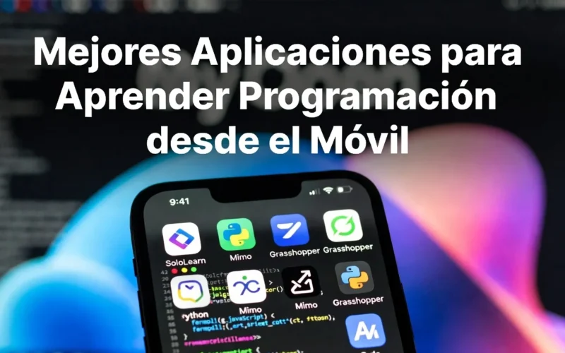 Mejores aplicaciones para aprender programación desde el móvil