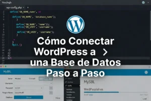 Cómo conectar WordPress a una base de datos paso a paso