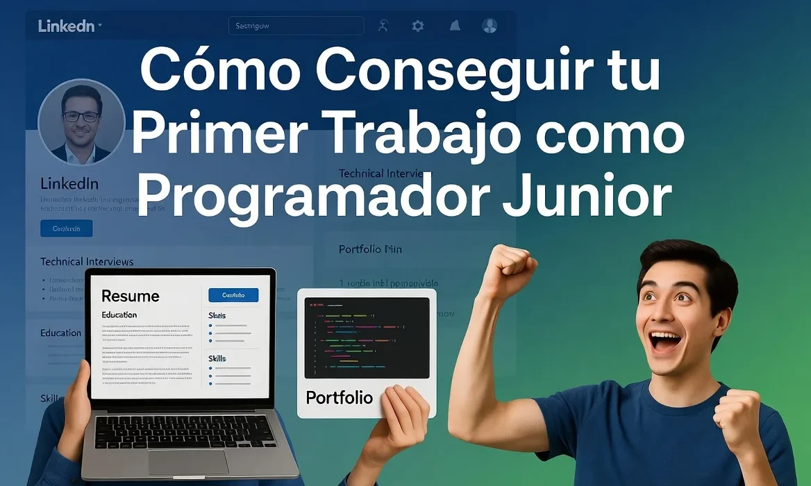 Cómo conseguir tu primer trabajo como programador junior