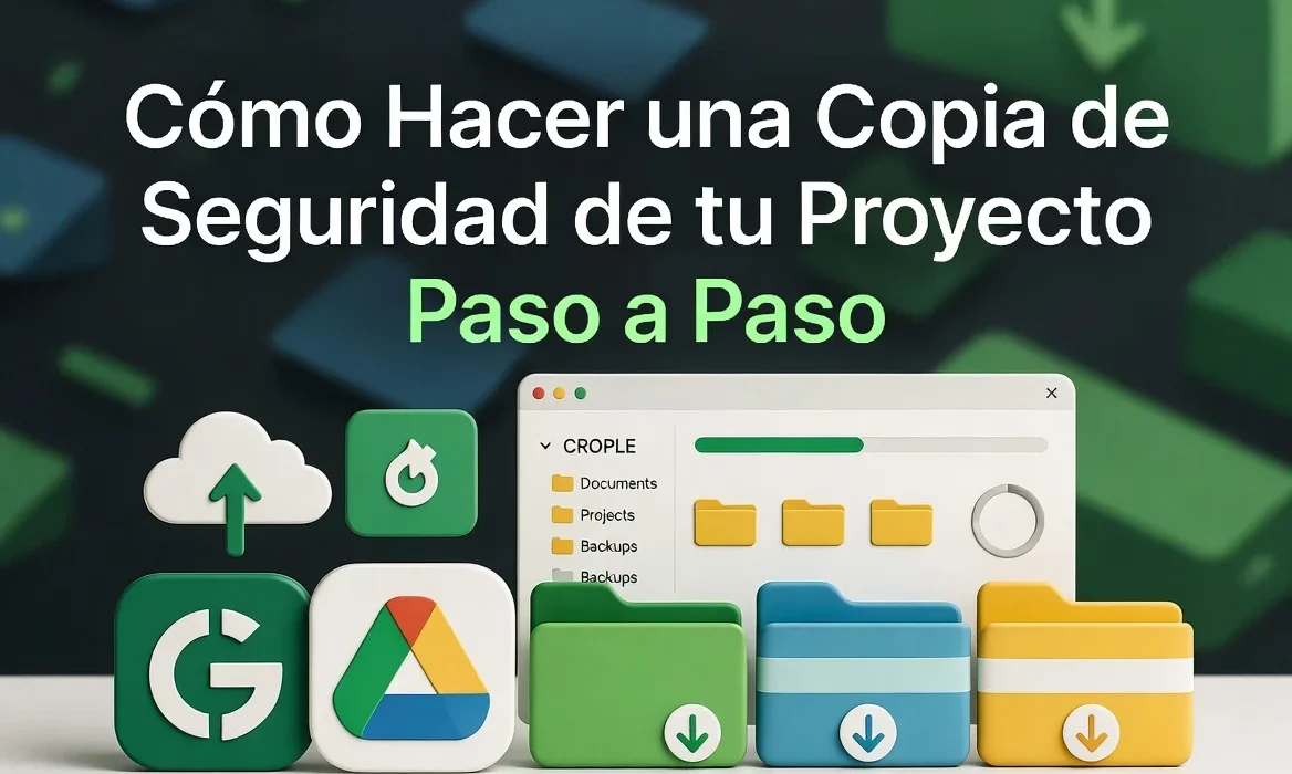 Cómo hacer una copia de seguridad de tu proyecto paso a paso