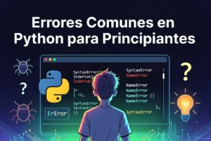 Errores comunes al empezar a programar en Python